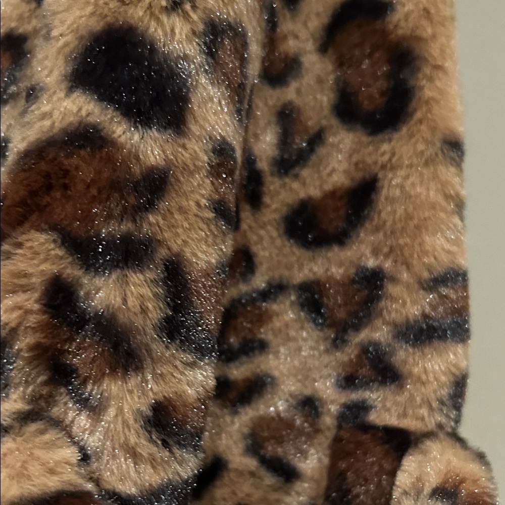 Nwt Love Tree Leopard Print Vest - Picture 2 of 5